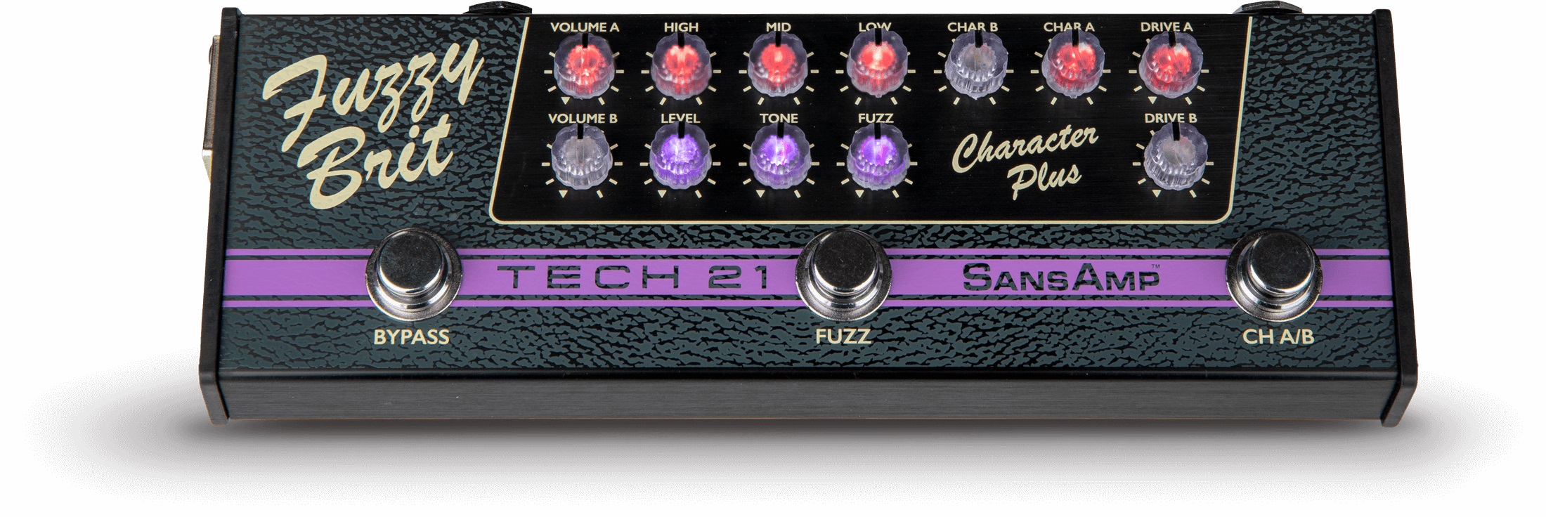 Tech 21 Fuzzy Brit Character Series - Simulation ModÉlisation Ampli Guitare - Variation 1