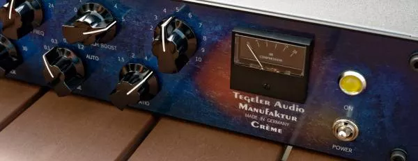 Compresseur limiteur gate Tegeler audio manufaktur Crème