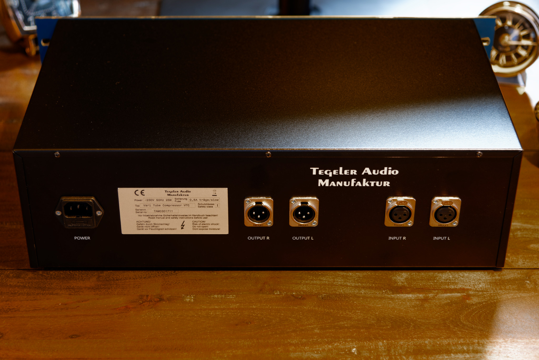 Tegeler Audio Manufaktur Vtc Vari Tube Compressor - Compresseur Limiteur Gate - Variation 1