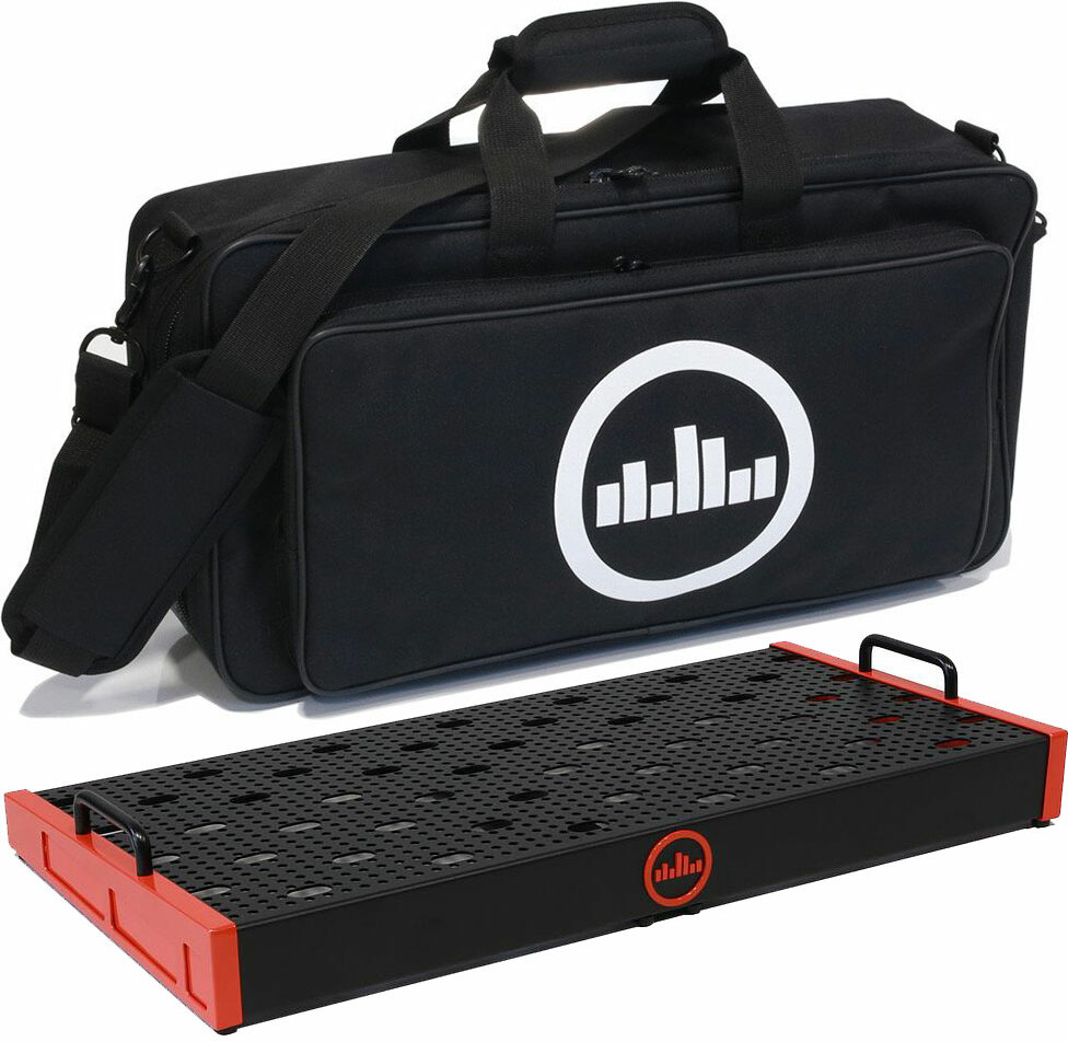 Temple Audio Design Templeboard Duo 24 + Soft Case Temple Red - Pedalboards - Main picture