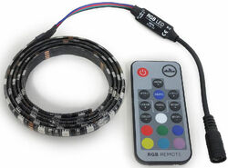 Divers accessoires & pièces pour effets Temple audio design RGB LED Light Strip With Remote For Solo 18
