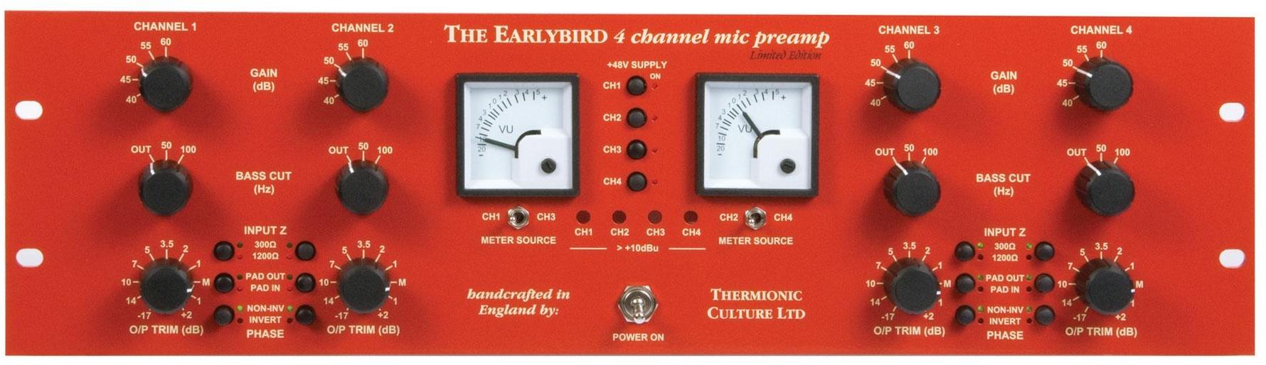 Préampli Thermionic culture EarlyBird 4