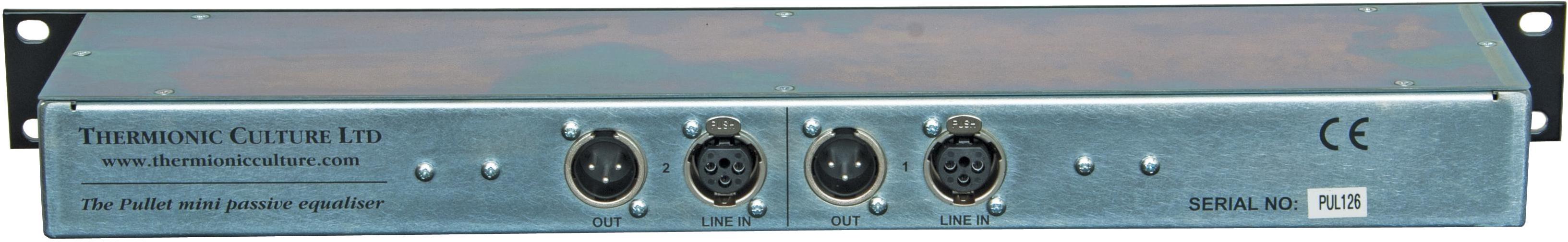 Equaliseur / channel strip Thermionic culture The Pullet