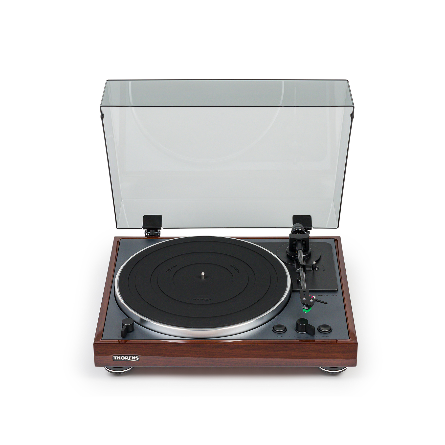 Thorens Td 102 A Noyer - Platines Vinyles Hifi - Variation 1