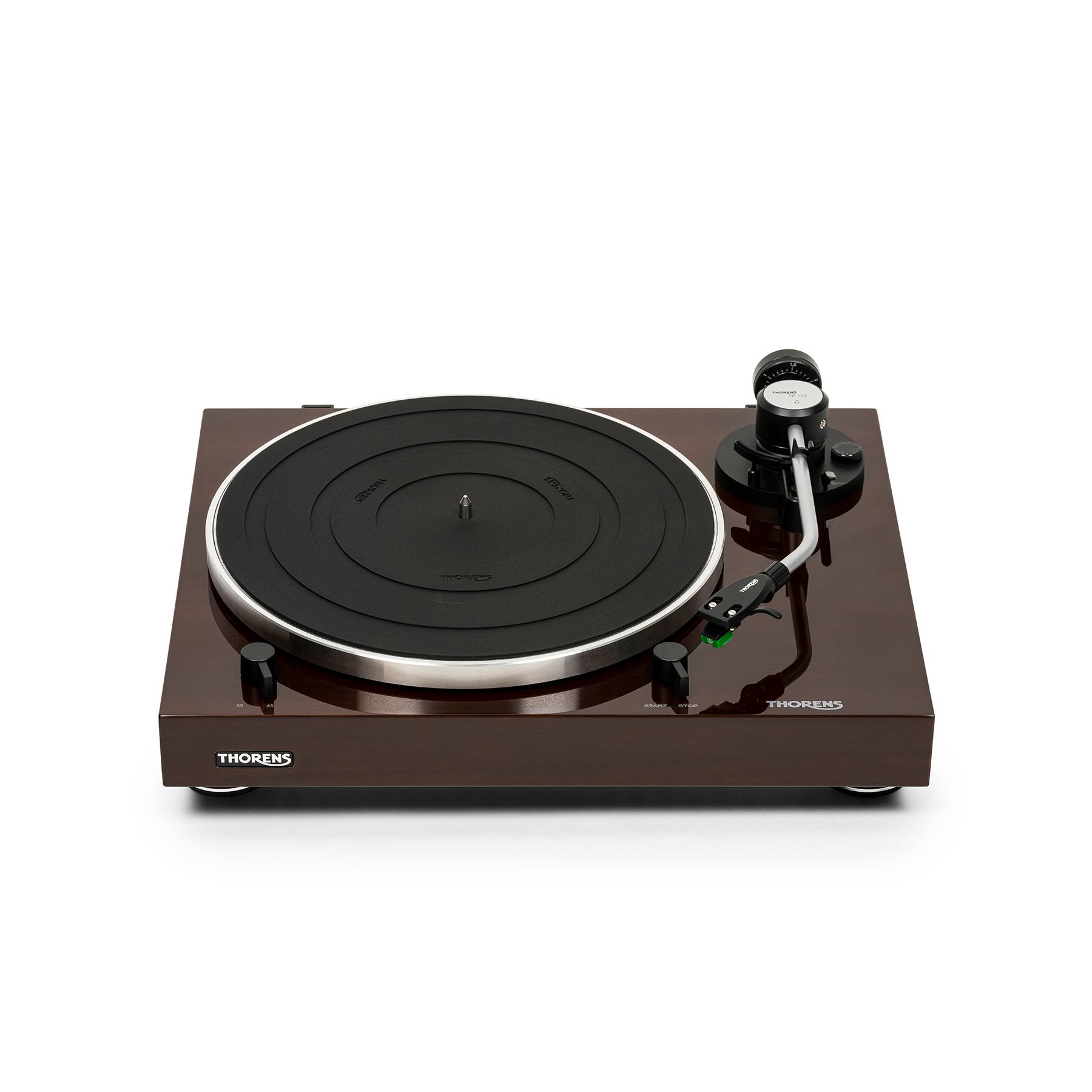 Thorens Td 204 A Noyer - Platines Vinyles Hifi - Variation 4