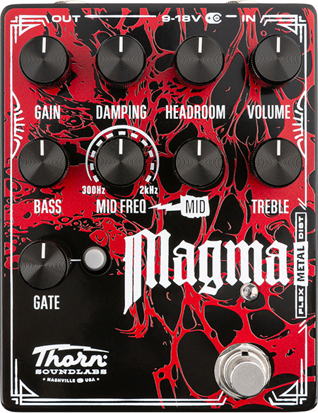 Thorn Soundlabs Magma Flexible Metal Distortion - PÉdale Overdrive / Distortion / Fuzz - Main picture