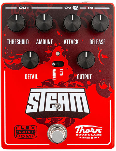 Thorn Soundlabs Steam Flexible Compressor - PÉdale Compression / Sustain / Noise Gate - Main picture