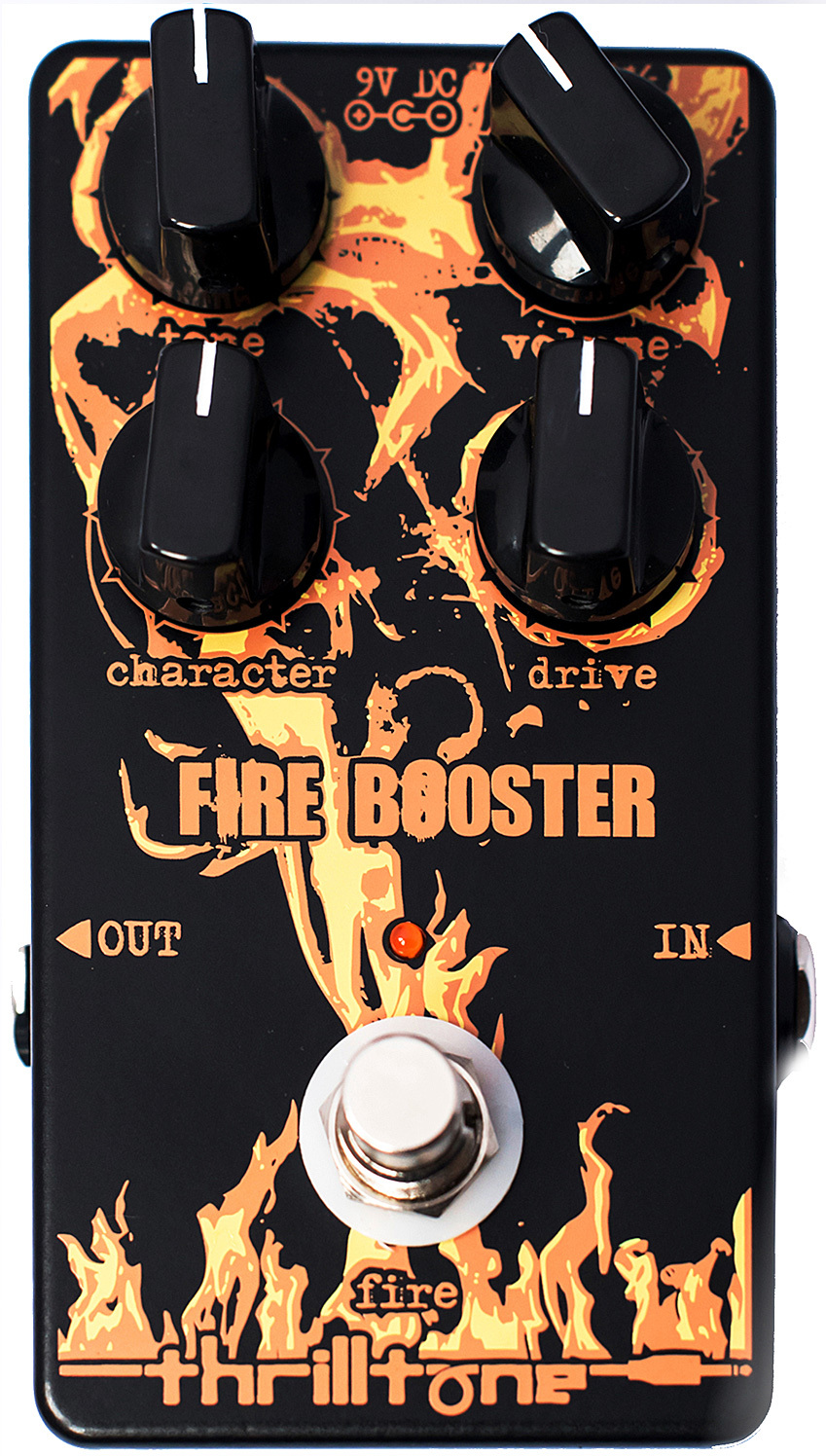 Thrilltone Fire Booster - - PÉdale Overdrive / Distortion / Fuzz - Main picture