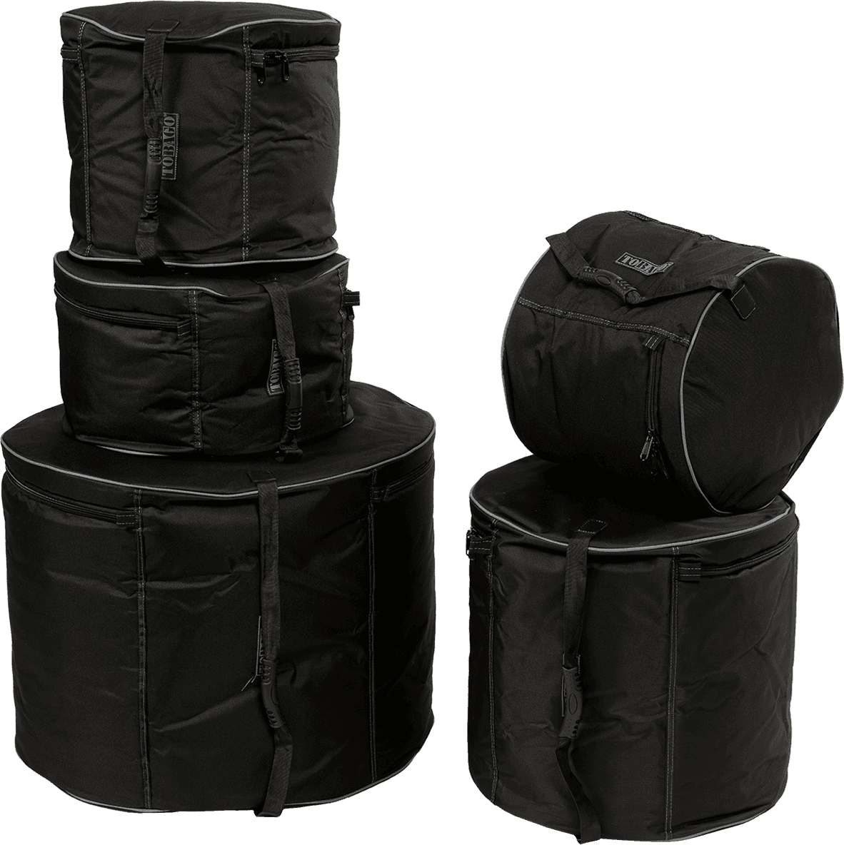 Tobago Pst22 Pack 4 Housses Batterie 12 13 16 22 Et 14x5.5 - Housse Pour FÛts Batterie - Main picture