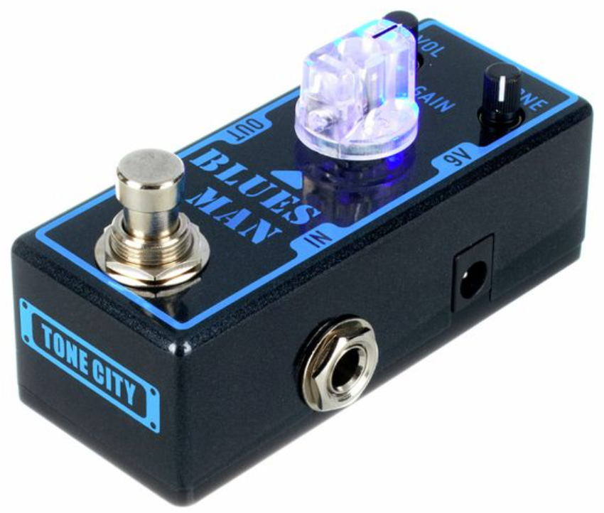 Tone City Audio Bluesman Overdrive T-m Mini - PÉdale Overdrive / Distortion / Fuzz - Variation 1