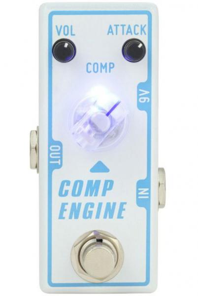 Pédale compression / sustain / noise gate  Tone city audio T-M Mini COMP Engine Compressor