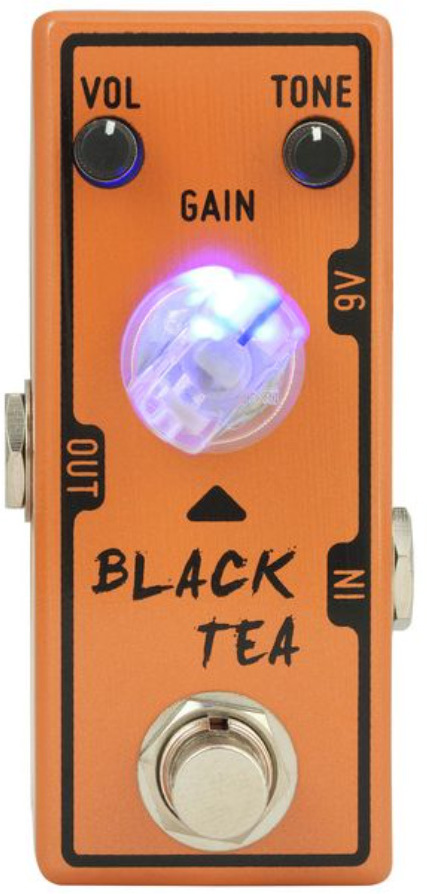 Tone City Audio Black Tea Distortion T-m Mini - PÉdale Overdrive / Distortion / Fuzz - Main picture