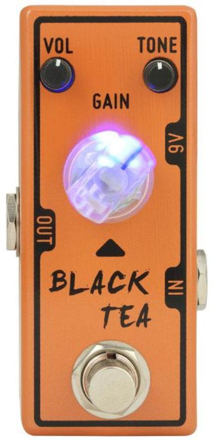 Pédale overdrive / distortion / fuzz Tone city audio T-M Mini Black Tea Distortion