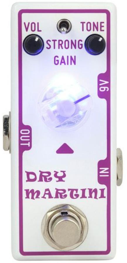 Pédale overdrive / distortion / fuzz Tone city audio T-M Mini Dry Martini Overdrive