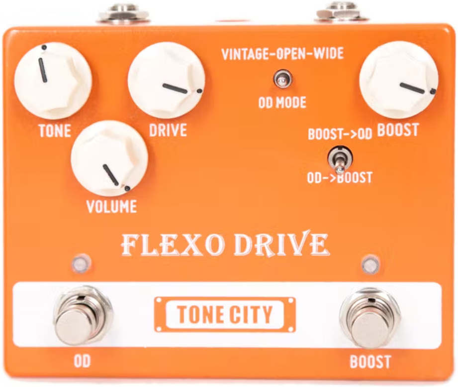 Tone City Audio Flexo Drive Overdrive Boost - PÉdale Overdrive / Distortion / Fuzz - Main picture