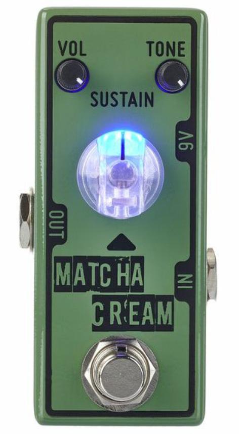Pédale overdrive / distortion / fuzz Tone city audio T-M Mini Matcha Cream Fuzz