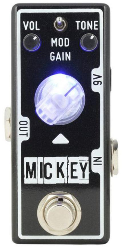 Pédale overdrive / distortion / fuzz Tone city audio T-M Mini Mickey Distortion