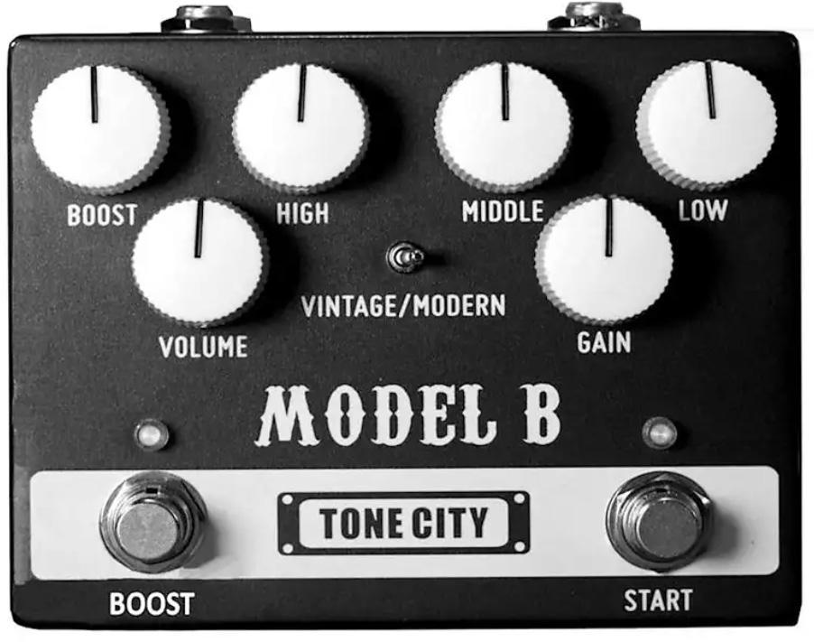 Pédale overdrive / distortion / fuzz Tone city audio Model B Distortion