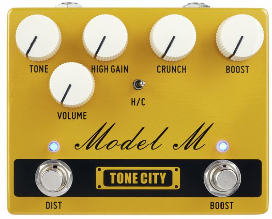 Tone City Audio Model M Distortion V2 - PÉdale Overdrive / Distortion / Fuzz - Main picture