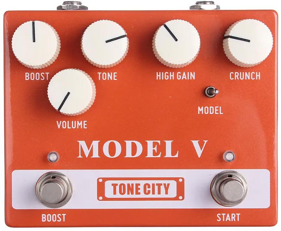 Pédale overdrive / distortion / fuzz Tone city audio Model V Distortion