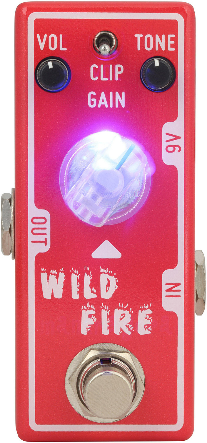 Tone City Audio Wild Fire Distortion T-m Mini - PÉdale Overdrive / Distortion / Fuzz - Main picture