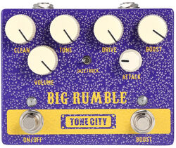 Pédale overdrive / distortion / fuzz Tone city audio Big Rumble