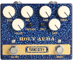 Pédale overdrive / distortion / fuzz Tone city audio Holy Aura