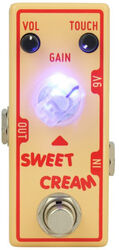 Pédale overdrive / distortion / fuzz Tone city audio T-M Mini Sweat Cream Overdrive