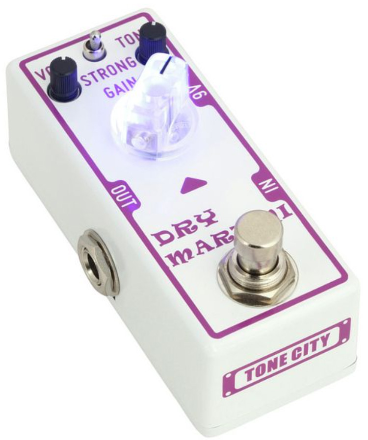 Tone City Audio Dry Martini Overdrive T-m Mini - PÉdale Overdrive / Distortion / Fuzz - Variation 1