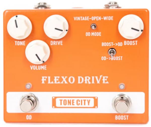 Pédale overdrive / distortion / fuzz Tone city audio Flexo Drive Overdrive/Boost