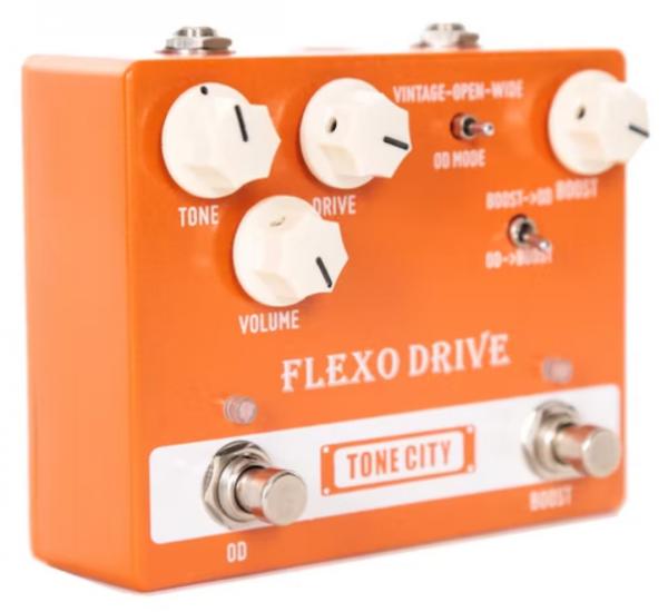 Pédale overdrive / distortion / fuzz Tone city audio Flexo Drive Overdrive/Boost