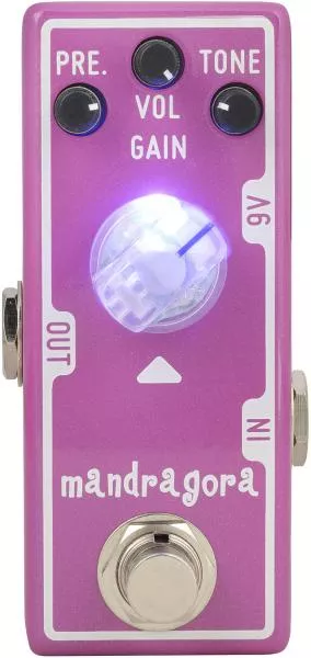 Pédale overdrive / distortion / fuzz Tone city audio T-M Mini Mandragora Overdrive