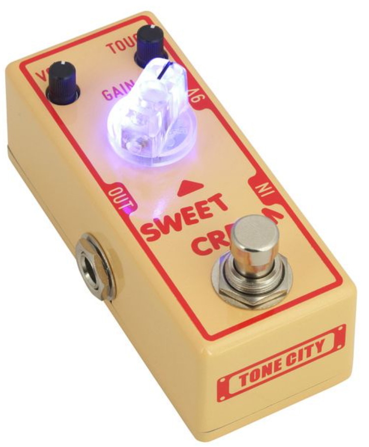 Tone City Audio Sweet Cream Overdrive T-m Mini - PÉdale Overdrive / Distortion / Fuzz - Variation 1