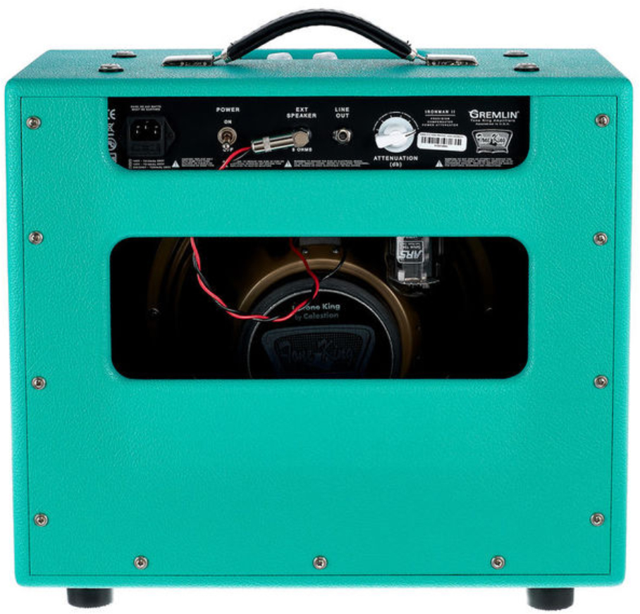 Tone King Gremlin Combo 5w 1x12 Turquoise - Ampli Guitare Électrique Combo - Variation 1