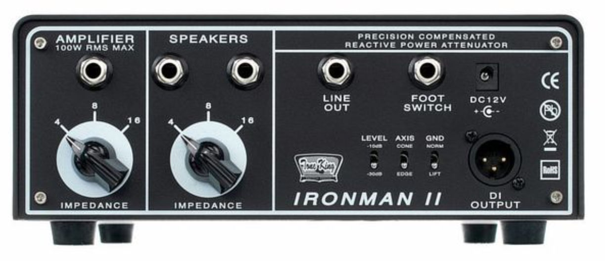 Tone King Ironman Ii Attenuator 100w 4/8/16-ohms - Attenuateur De Puissance - Variation 1