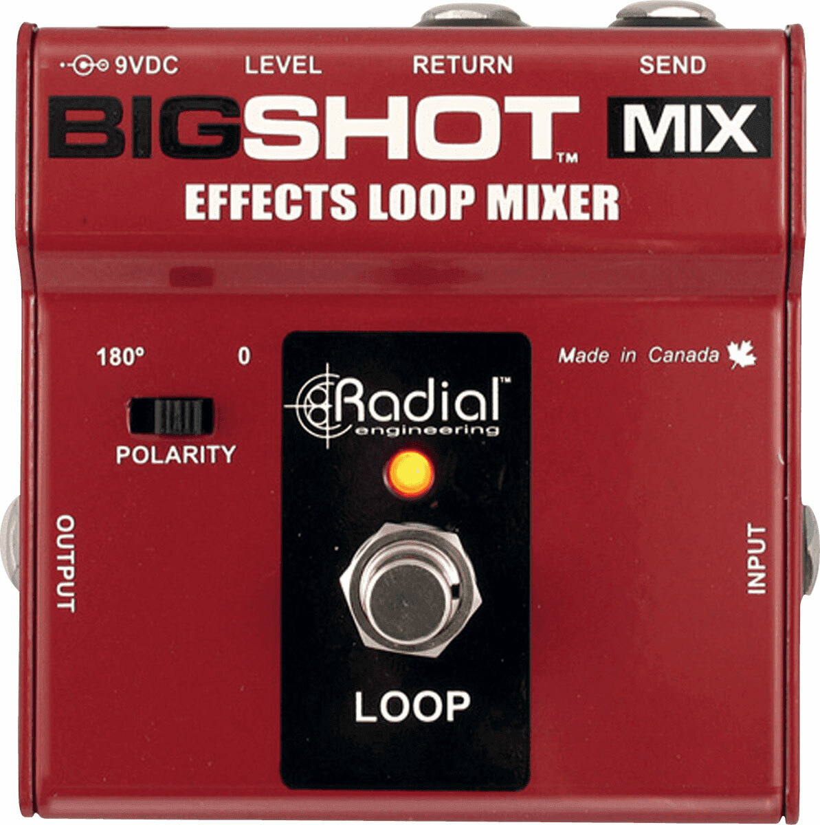 Tonebone Bigshot Mix Effects Loop Mixer - Footswitch & Commande Divers - Main picture