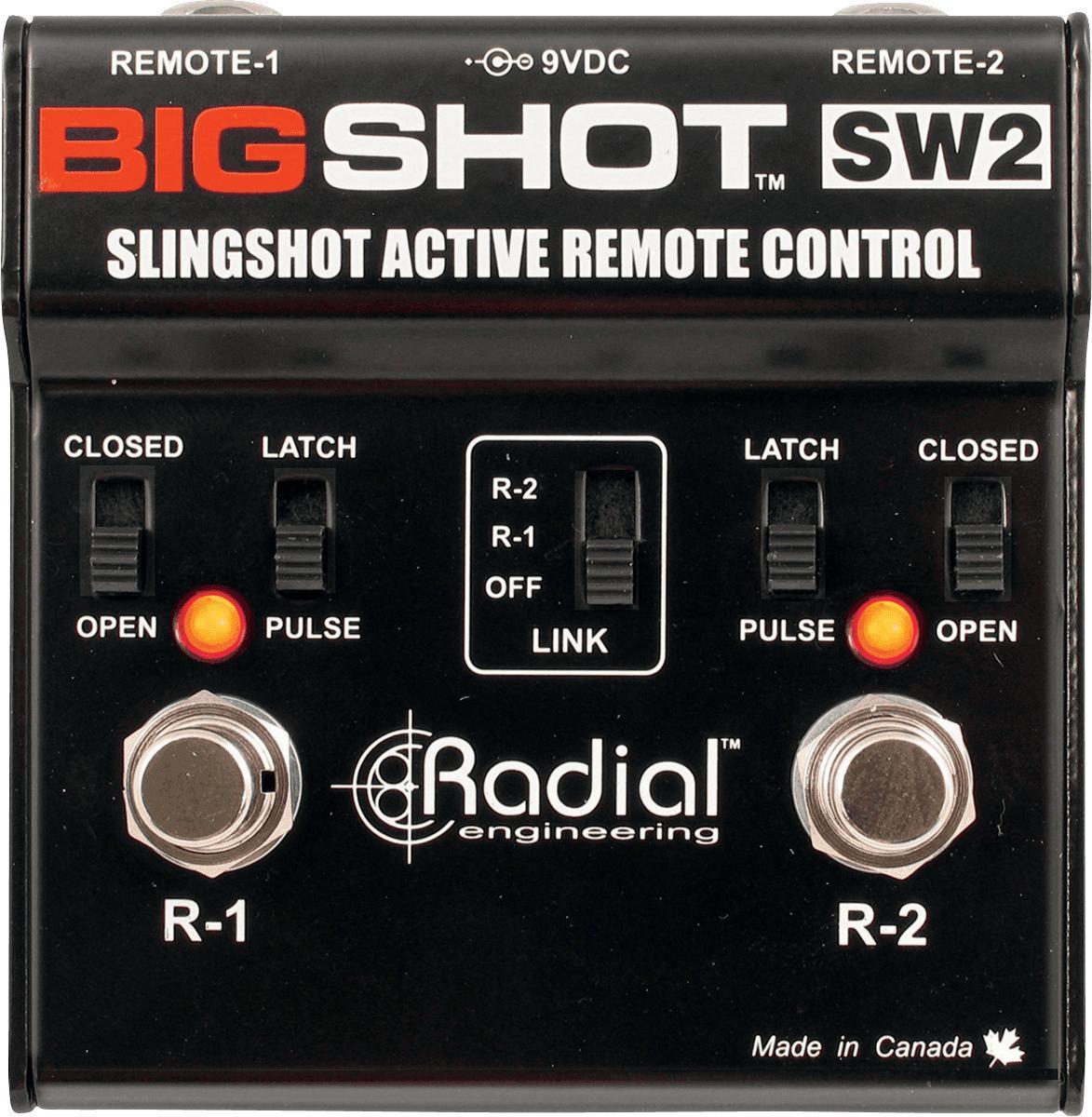 Footswitch ampli Tonebone                       BigShot SW2 (Slingshot Amp Control)