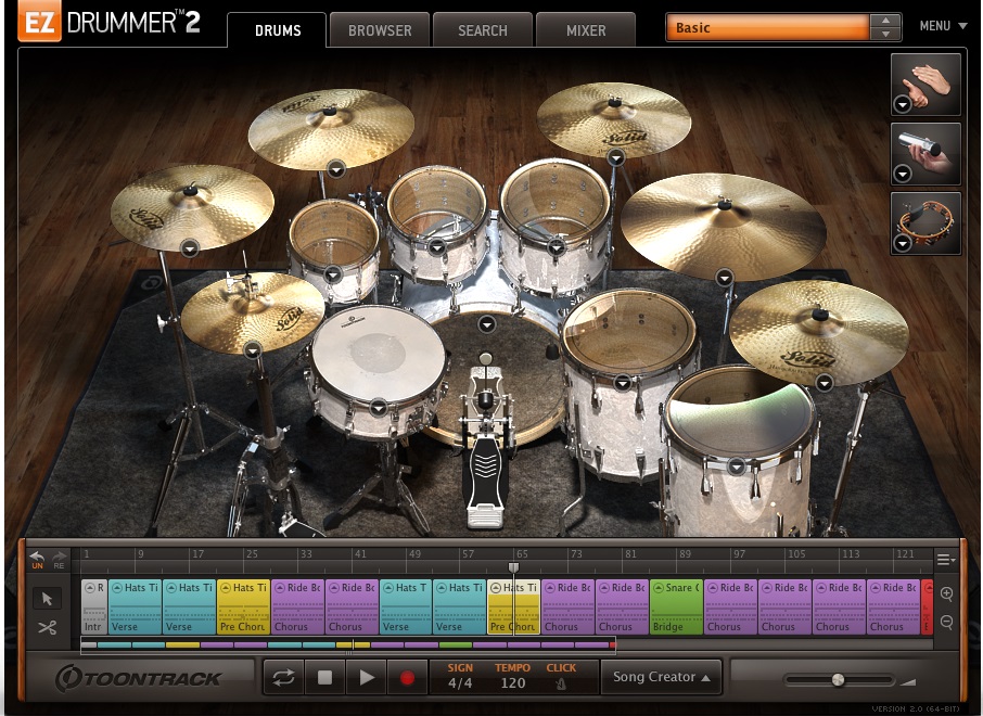 Toontrack Ez Drummer 2 - Instrument Virtuel - Variation 2