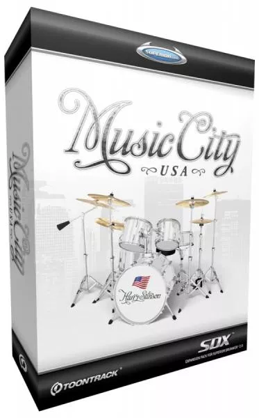 Instrument virtuel Toontrack Music City USA SDX