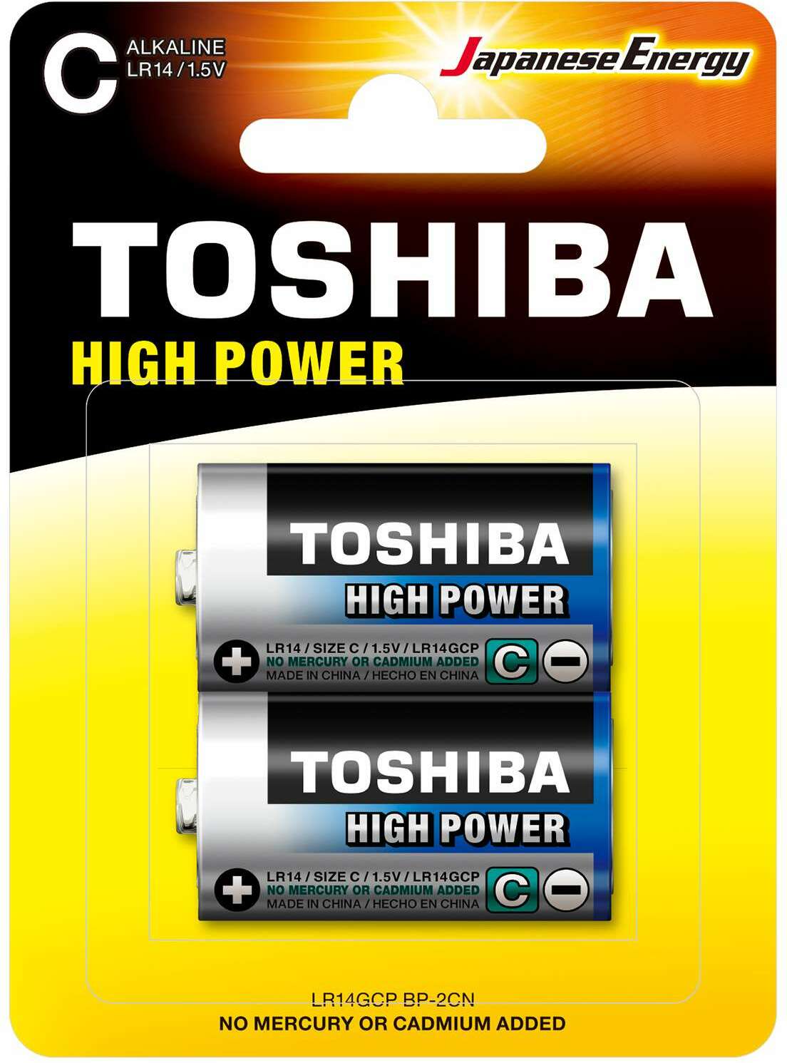 LR14 - Pack de 2 Pile / accu / batterie Toshiba