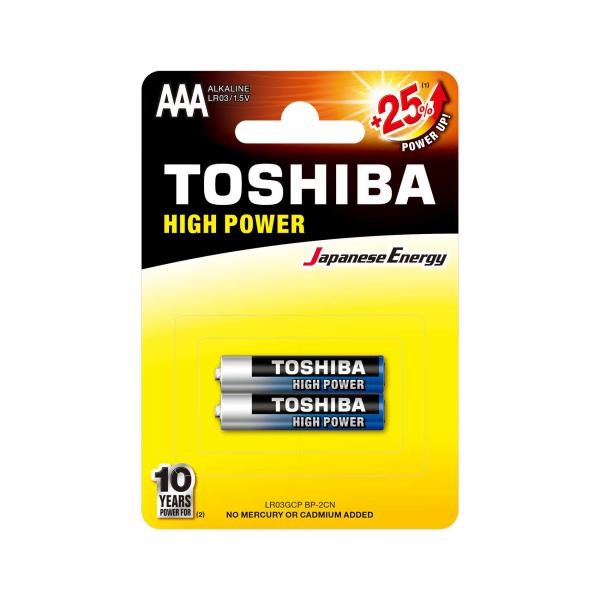 Pile / accu / batterie Toshiba LR03 - Pack de 2