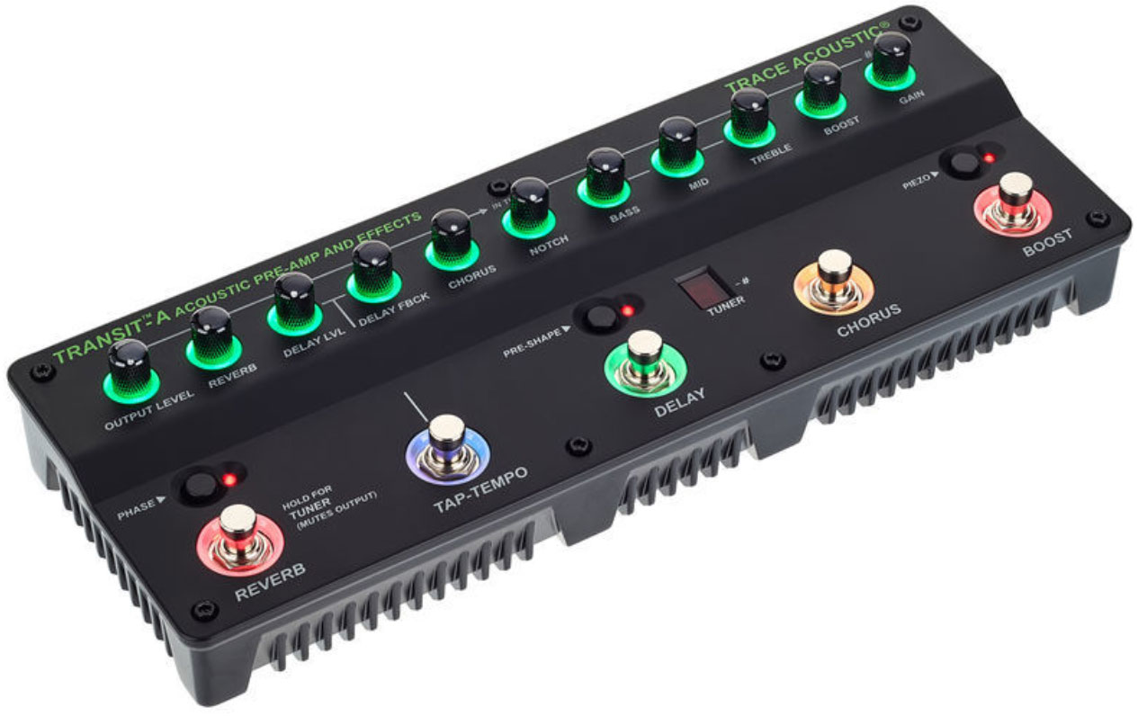 Multi effet guitare acoustique en pedalier Trace elliot Transit A