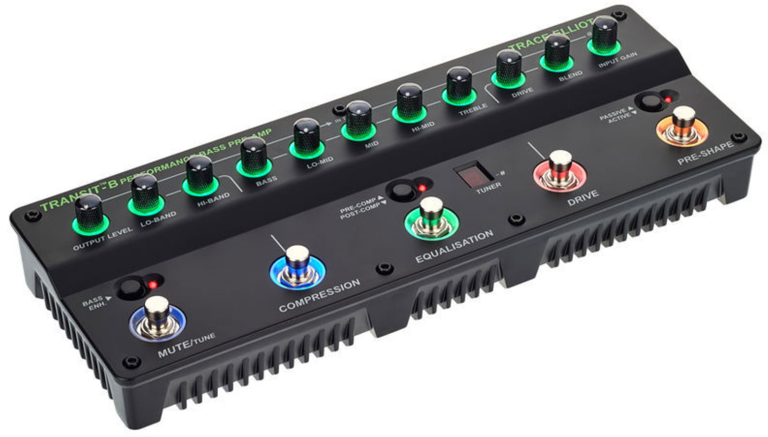 Multi effet basse en pedalier Trace elliot Transit B Bass Preamp & Effects Star