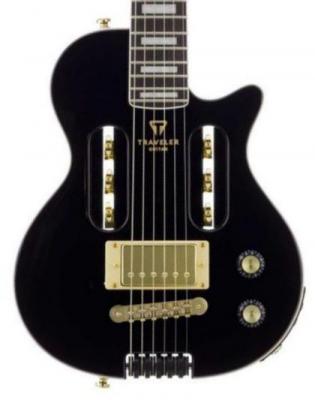 Guitare électrique voyage Traveler guitar Escape EG-1 Custom - Black