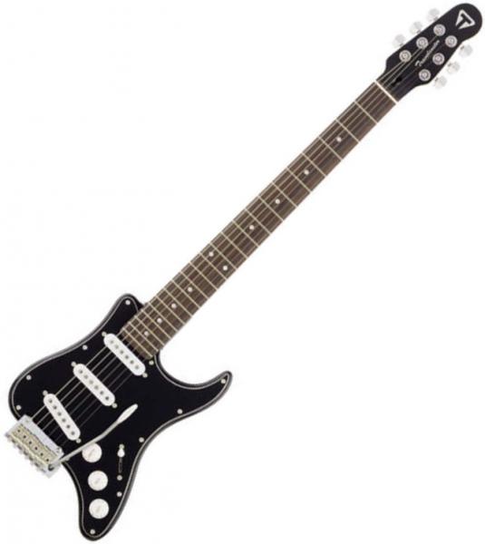 Traveler guitar Travelcaster Deluxe +Bag - black Travel