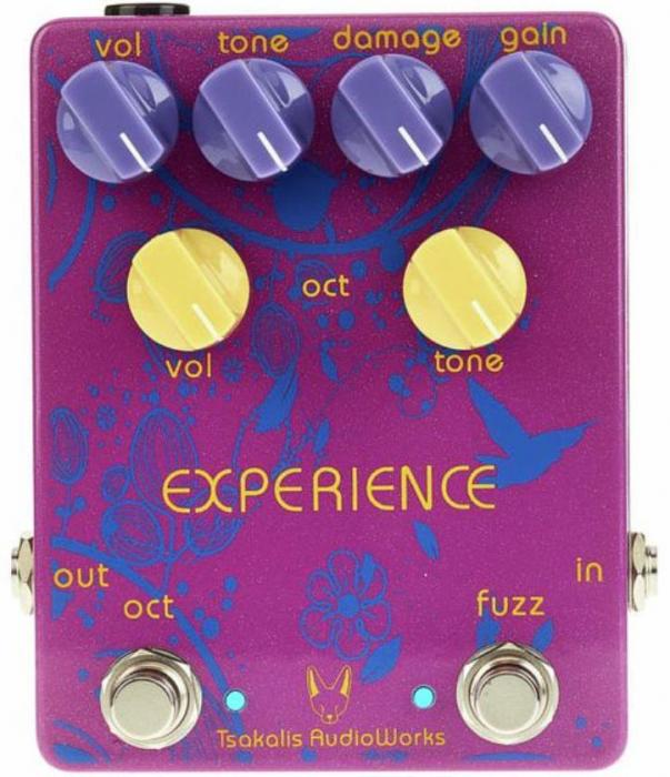 Pédale overdrive / distortion / fuzz Tsakalis audioworks Experience Fuzz Octave