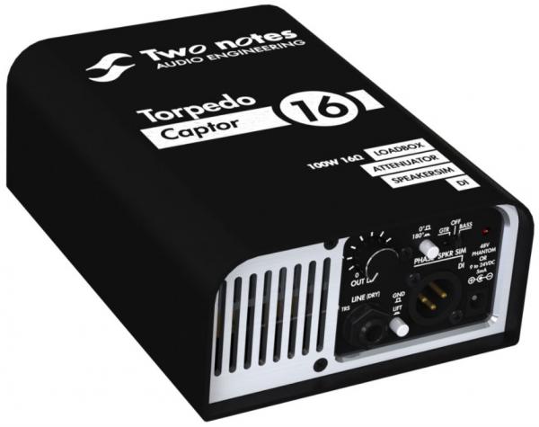 Two Notes Torpedo Captor16 エレキギター　エフェクター Two Notes Torpedo Captor 16 Ohm ロードボックス トゥーノーツ | 島村