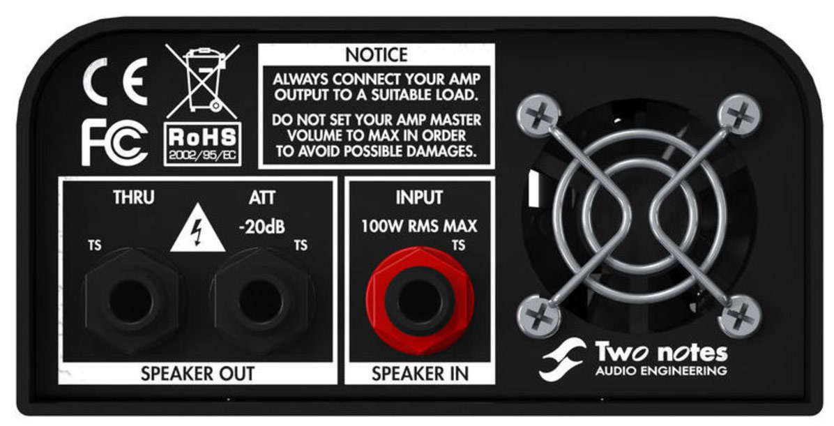 Two Notes Torpedo Captor 16-ohms - - Simulateur Baffle / Haut Parleur - Variation 2