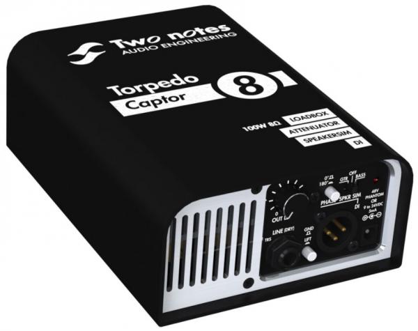 Two notes Torpedo Captor 8-ohms Attenuator