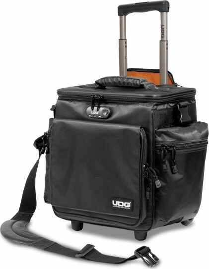 Udg Ultimate Slingbag Trolley Deluxe Black, Orange Inside Mk2 (without Cd Wallet 24) - Sac Transport Trolley Dj - Main picture